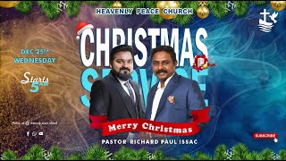 🔴 #Christmas 1st Service  (25-12-2024) | HPC | Rev.R.John Jeba Peter #live #tamil