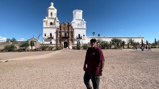 VISITANDO LA MISION DE #SAN XAVIER DEL BAC DEL 1797 EN TUCSON AZ