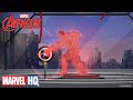 Captain America VERSUS Red Hulk! | Testing out Powers in the lab