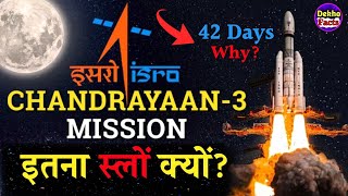 क्यों लगेंगे 42 दिन चाॅंद तक पहुंचने के लिए ?Why will Chandrayaan 3 take 42 days to reach the Moon?