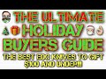 2022 EDC Knife Holiday Buyers Guide!!  The Best EDC knives currently available for $100 or less!!