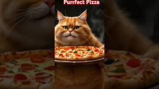 🍕Is this pizza purrfect? #funny #cooking #cat