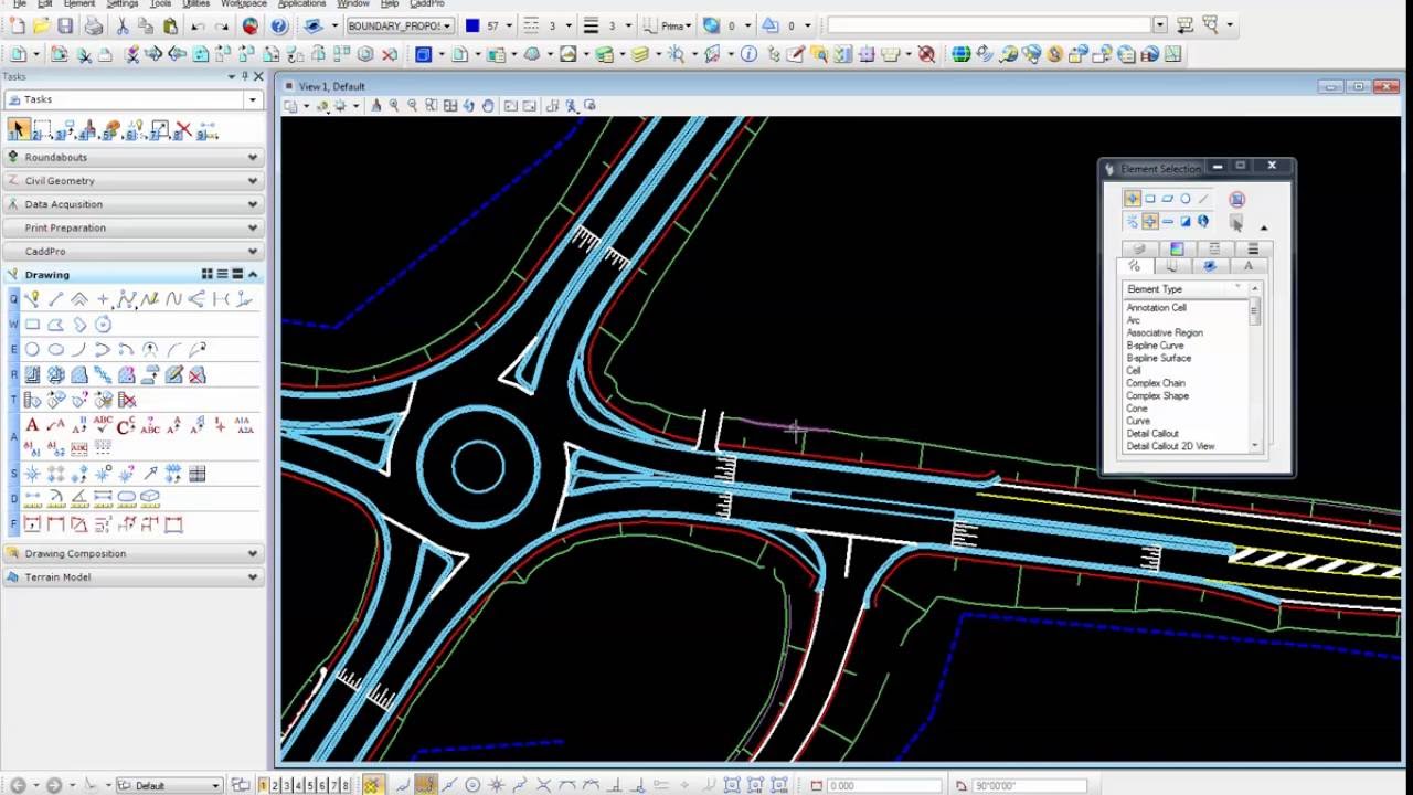 Microstation DGN Export To SHP File Format. - YouTube