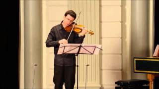 J.S.Bach. Sonata g-moll, BWV 1001