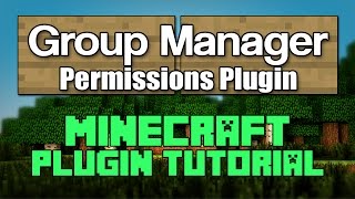 Group Manager Plugin Tutorial Minecraft 1.21.5