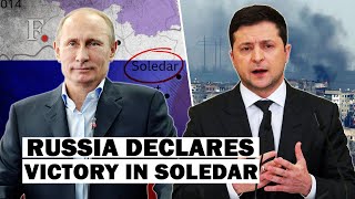 Russia’s First Big Win in Months | Ukraine Says Fight for Soledar Still On | Russia Ukraine War