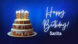 Sarita Birthday Song-Birthday song for Sarita