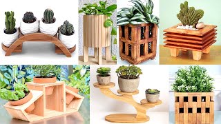 120  Creative DIY Wooden Table top Plant Stand Ideas