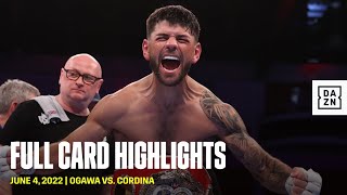 FULL CARD HIGHLIGHTS | Kenichi Ogawa vs. Joe Cordina