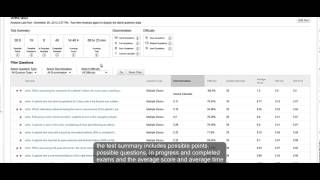 Running an Item Analysis - Blackboard Learn
