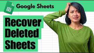 How To Recover Deleted Google Sheets or TRASHED