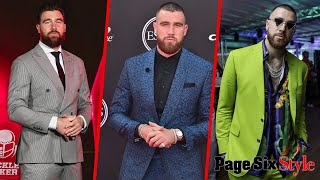 Travis Kelce’s ‘tailor before Taylor’ on how fashion is the NFL pro’s ‘power’