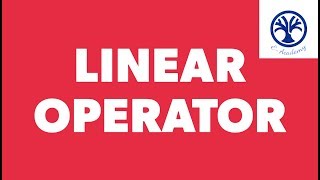 linear operator in functional analysis