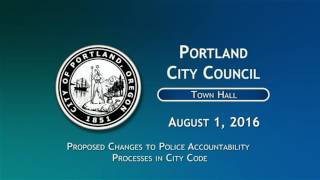 City Council 2016-08-01 Town Hall