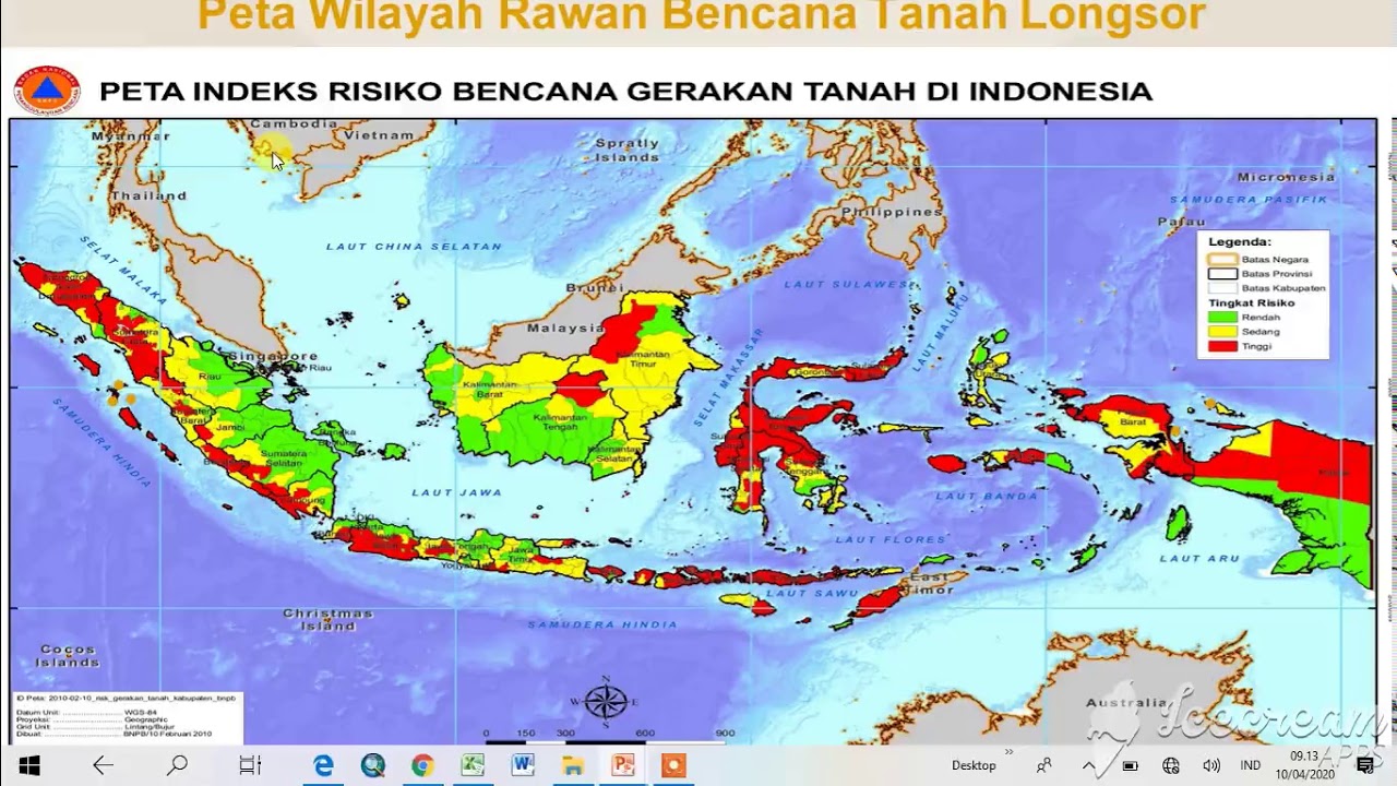 Materi Geografi SMA Kelas XI IPS Persebaran Wilayah Rawan Bencana Alam ...