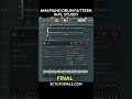How to make Amapiano drum pattern in FL Studio  #flstudio #musicproducer #amapiano