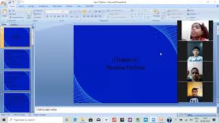 Class 7 ch 6 Review Python