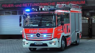 [Prototyp HLF20 mit E-Horn!] Neues Schlingmann Varus HLF20 Feuerwehr Hamburg FuRw F-13 Rotherbaum