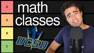 College Math Classes Tier List (UCSD Math)
