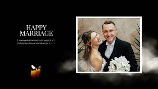 Free Candle Tribute Funeral Memorial Memories of Man Photo Collage Slideshow Video Template-FlexClip