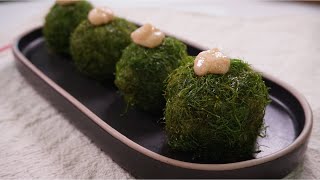 [간단요리] 명란감태주먹밥 만들기 Pollack Roe Rice Ball 🍙