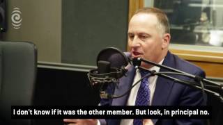 John Key - "They shouldn't be talking to other people about that stuff"