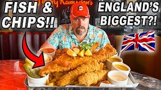 Rematching Harry Ramsdens World Famous British Fish and Chips Seafood Challenge!!
