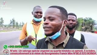 KINSHASA assainissement, un salongo Spécial a organisé à la commune de N'sele