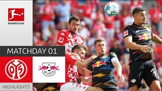 1. FSV Mainz 05 - RB Leipzig 1-1 |Highlights | Matchday 1 - Bundesliga2022/23