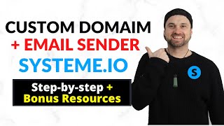 Systeme.io Tutorial ✅ How to Connect Domain & Email Sender