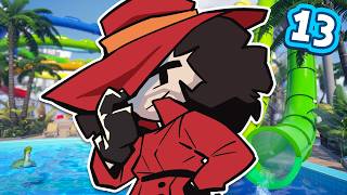 Where even is CARMEN SANDIEGO? | Waterpark Simulator [13]