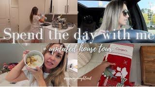 SPEND THE DAY WITH ME // productive day // sahm vlog // new house tour// meal prep // errands vlog