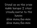 perly i lotry my mother told me vikings anthem lyrics