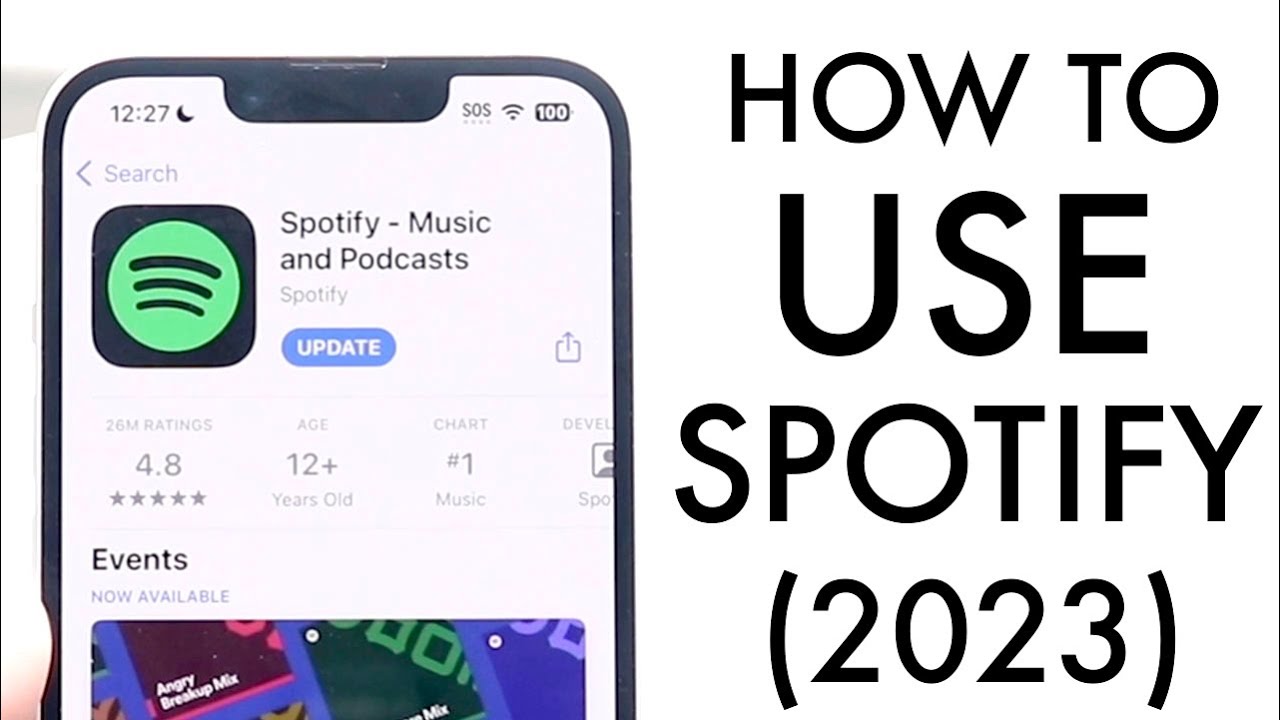 How To Use Spotify! (Complete Beginners Guide) - YouTube