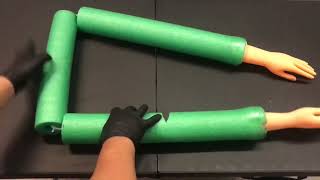 Floating Max DIY Halloween prop Stranger Things