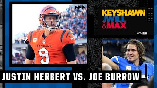 Comparing Justin Herbert and Joe Burrow | KJM