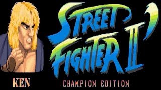 Street Fighter 2 - Champion Edition - Ken [Arcade] [Playthrough, Gameplay, Longplay]