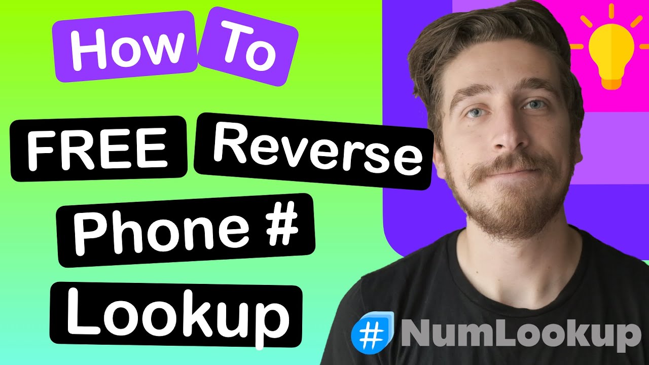 How To Perform A Free Reverse Phone Lookup - YouTube