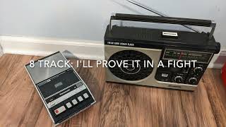 Cassette vs. 8-Track