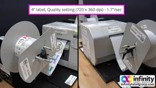 IPSi Fast Facts - Epson C3500: Print Speed Demonstration (4K)