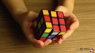 ASMR No talking Relaxing by solving a 3*3 Rubik's cube