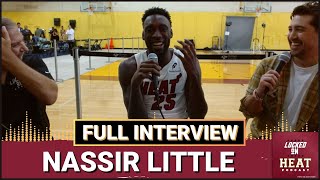 Nassir Little On Why He Joined the Miami Heat