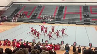 wilmot union high school cheer 2019-2020