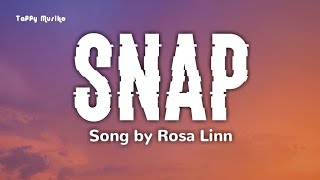 Rosa Linn - Snap | Lyrics Video