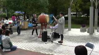 コモア秋祭り太鼓演奏20101031