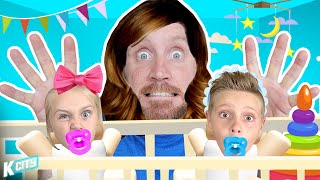 Escape the Babysitter!!! (ROBLOX Who's Your Daddy) K-City Gaming