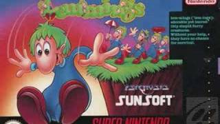 Lemmings (SNES) - Can Can (Stage 1 Theme)