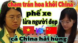 ván cờ tướng mới diễn ra Nguyễn Hoàng Yến phế xe kinh hoàng