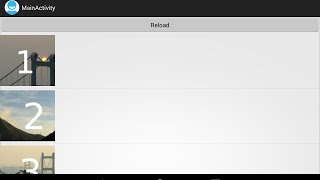 Modify GridView to ListView