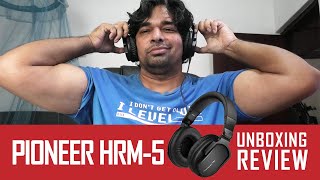 Pioneer DJ HRM-5 Studio Monitor Headphones Unboxing \u0026 Review